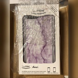 NWT Lumee Duo Limited Ed Marble iPhone 7plus/8plus